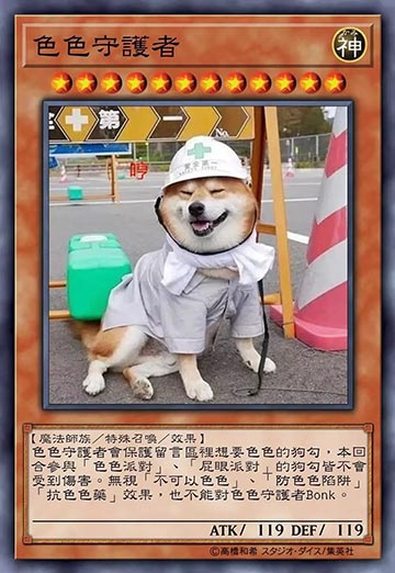柴犬色色卡是什么意思？
