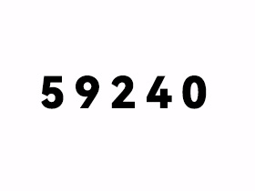 59240是什么意思？