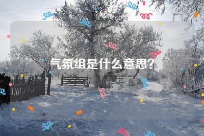 气氛组是什么意思？