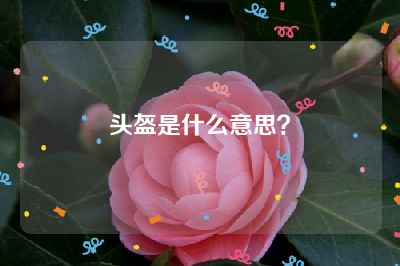 头盔是什么意思？